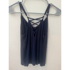 Red by BKE Navy Tank